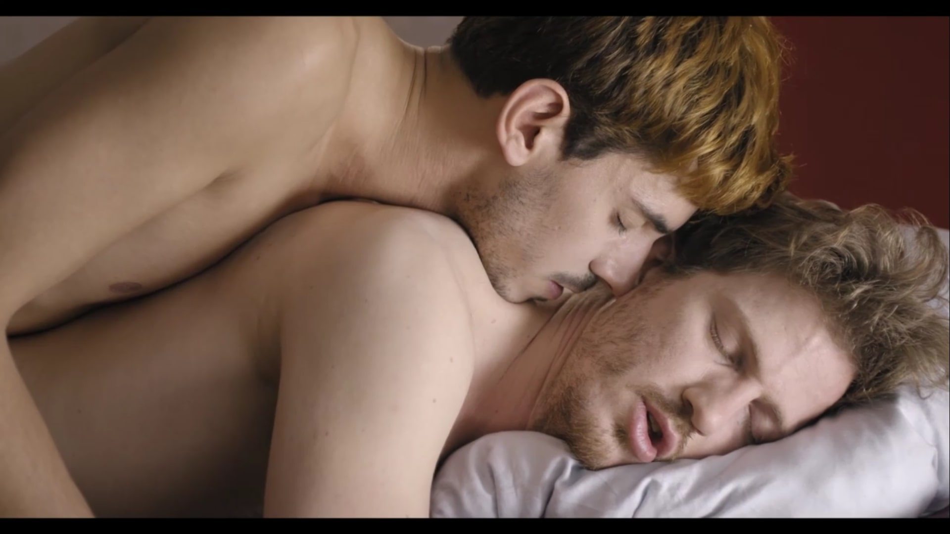 Shot from Rubber Dolphin, gay-themed short film from Israel