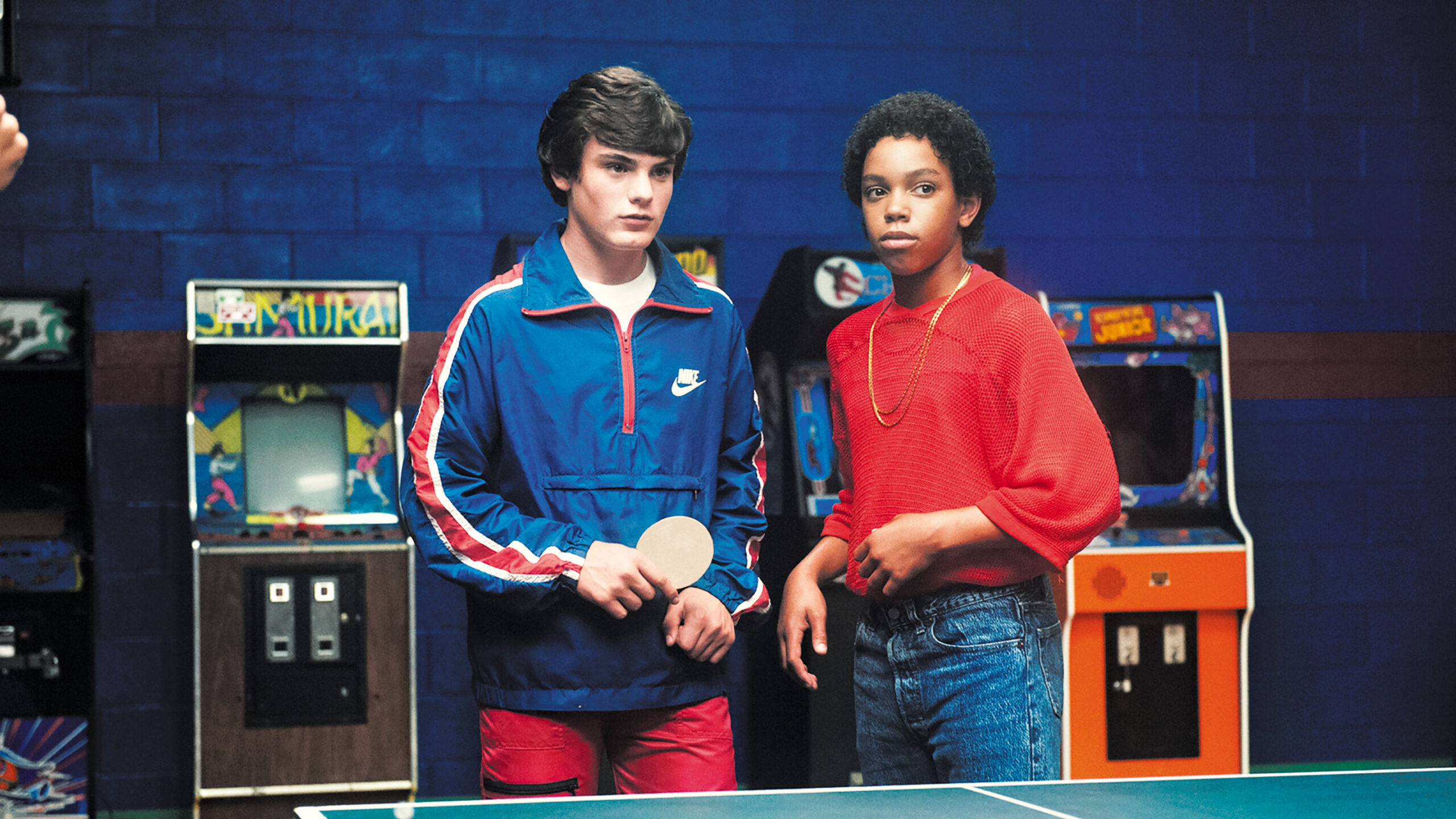 Teen boys in Ping Pong Summer
